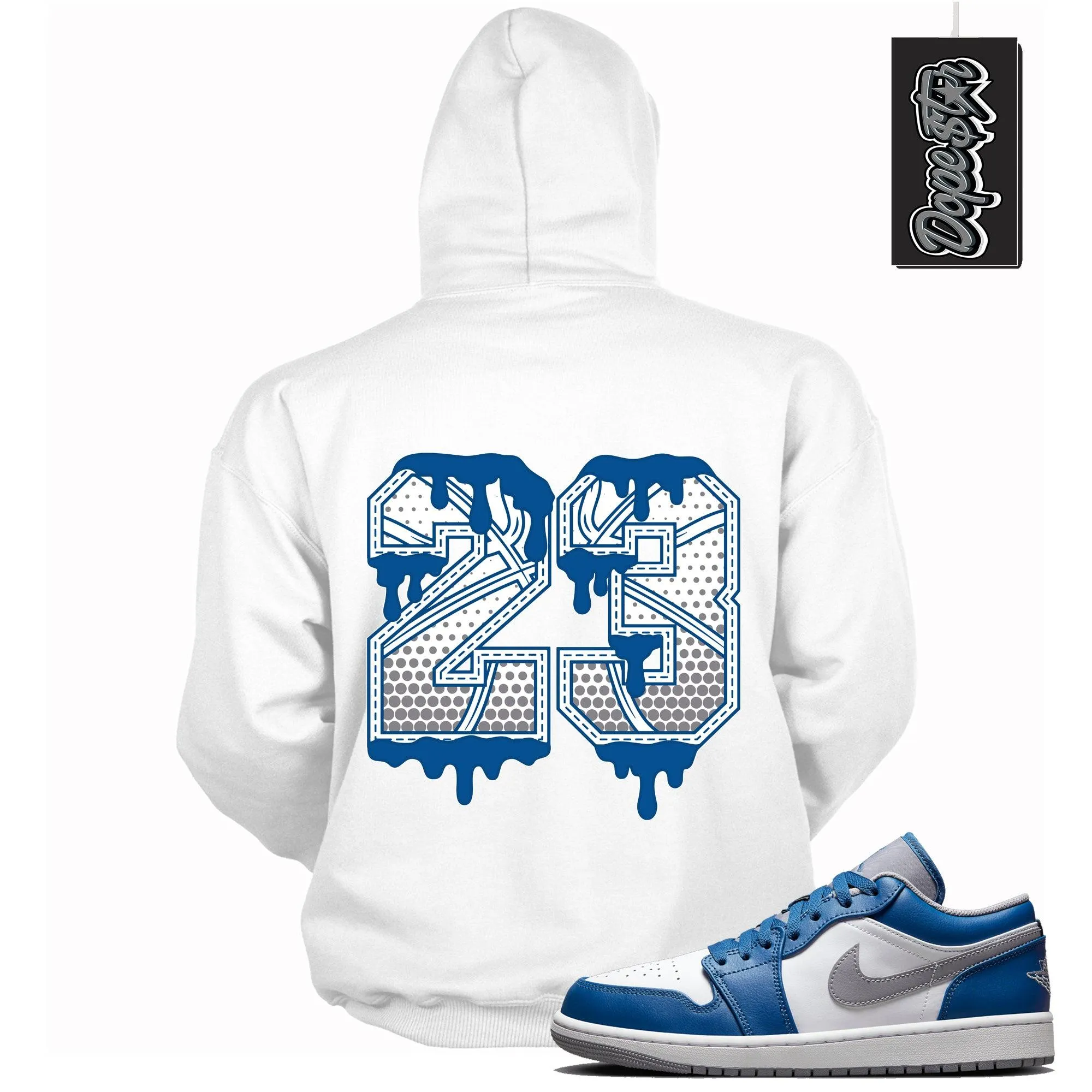 1 Low True Blue Hoodie 23 Ball