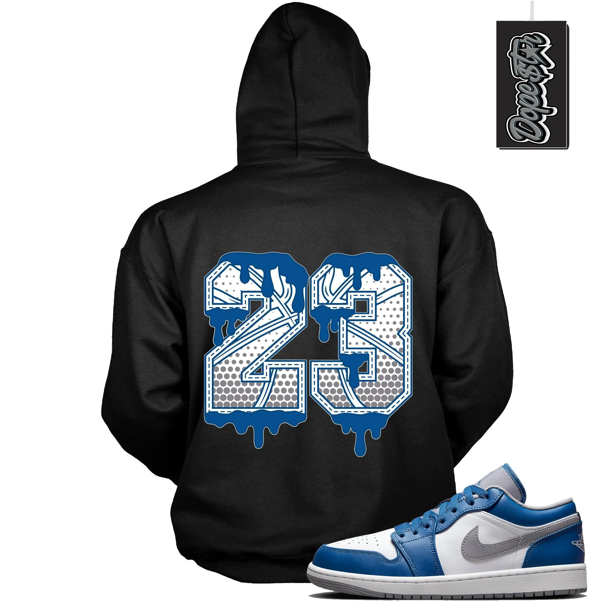 1 Low True Blue Hoodie 23 Ball