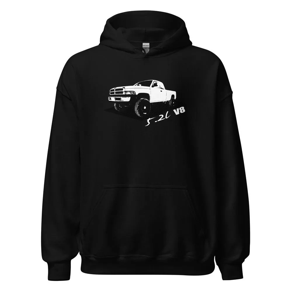 2nd Gen Truck 5.2 Liter V8 Hoodie Sweatshirt