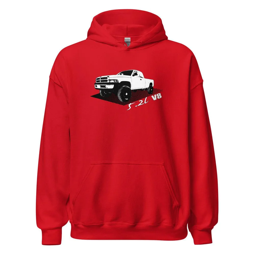 2nd Gen Truck 5.2 Liter V8 Hoodie Sweatshirt