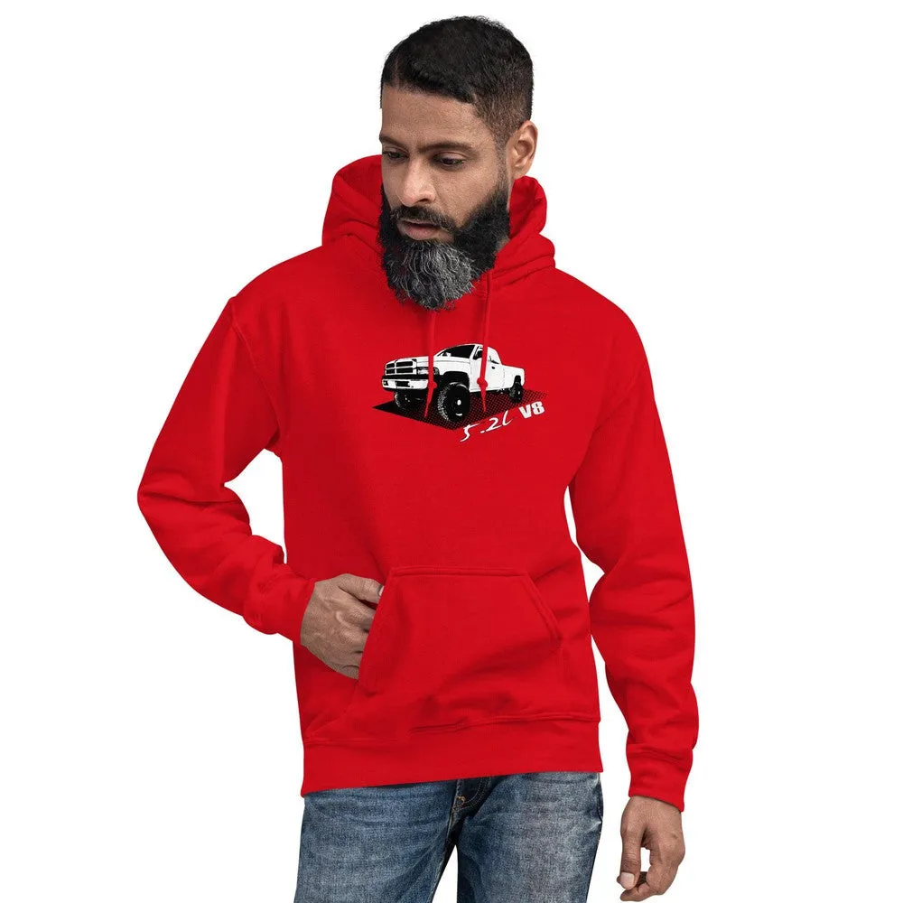 2nd Gen Truck 5.2 Liter V8 Hoodie Sweatshirt