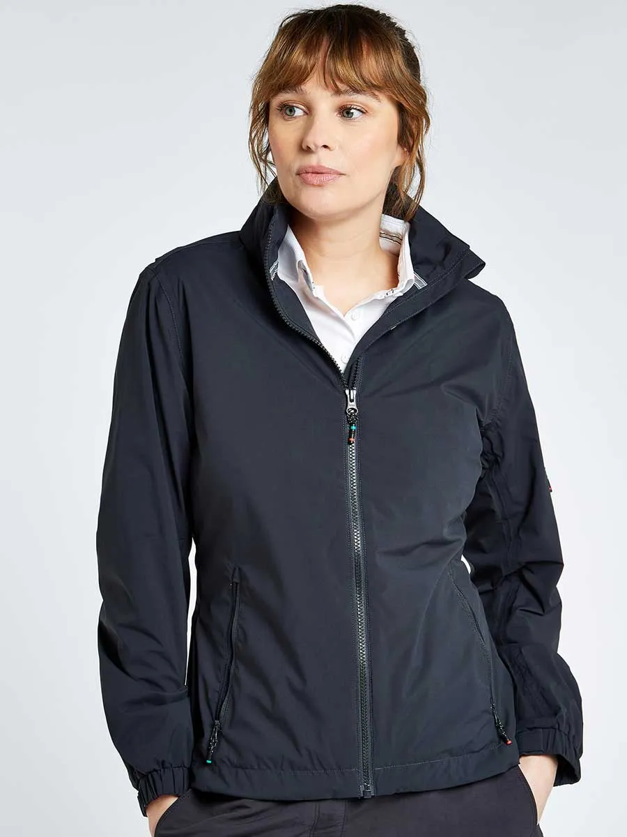 30% OFF DUBARRY Livorno Womens Fleece-Lined Crew Jacket - Graphite - Size: UK 14