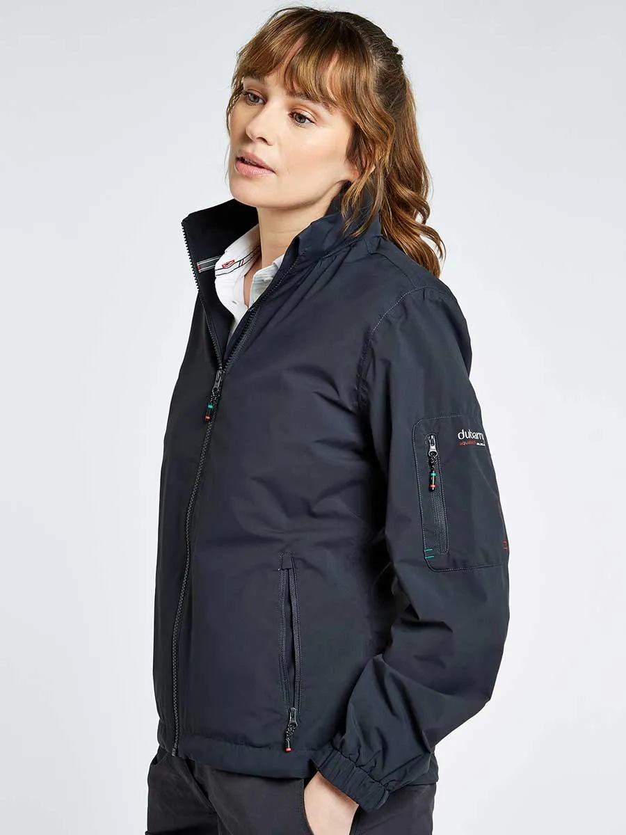 30% OFF DUBARRY Livorno Womens Fleece-Lined Crew Jacket - Graphite - Size: UK 14