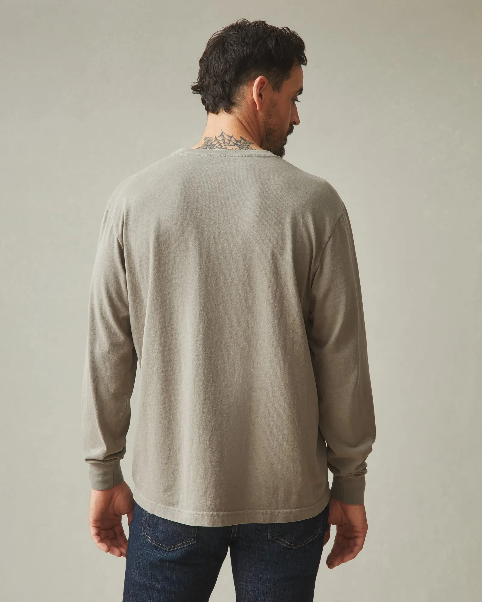 American Vintage Long Sleeve Tee - Fallen Rock