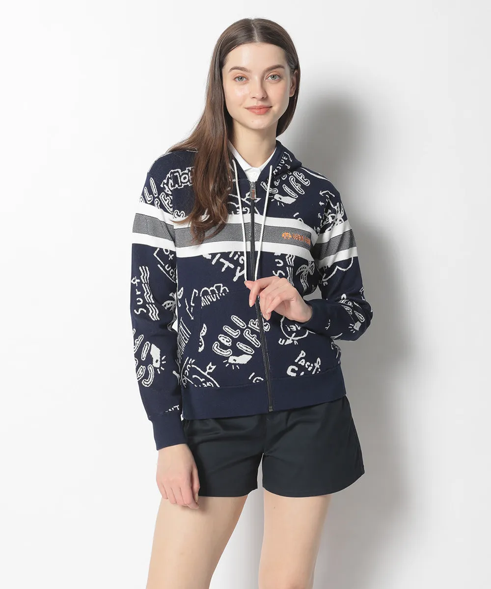 Archives Knit Hoodie | WOMEN