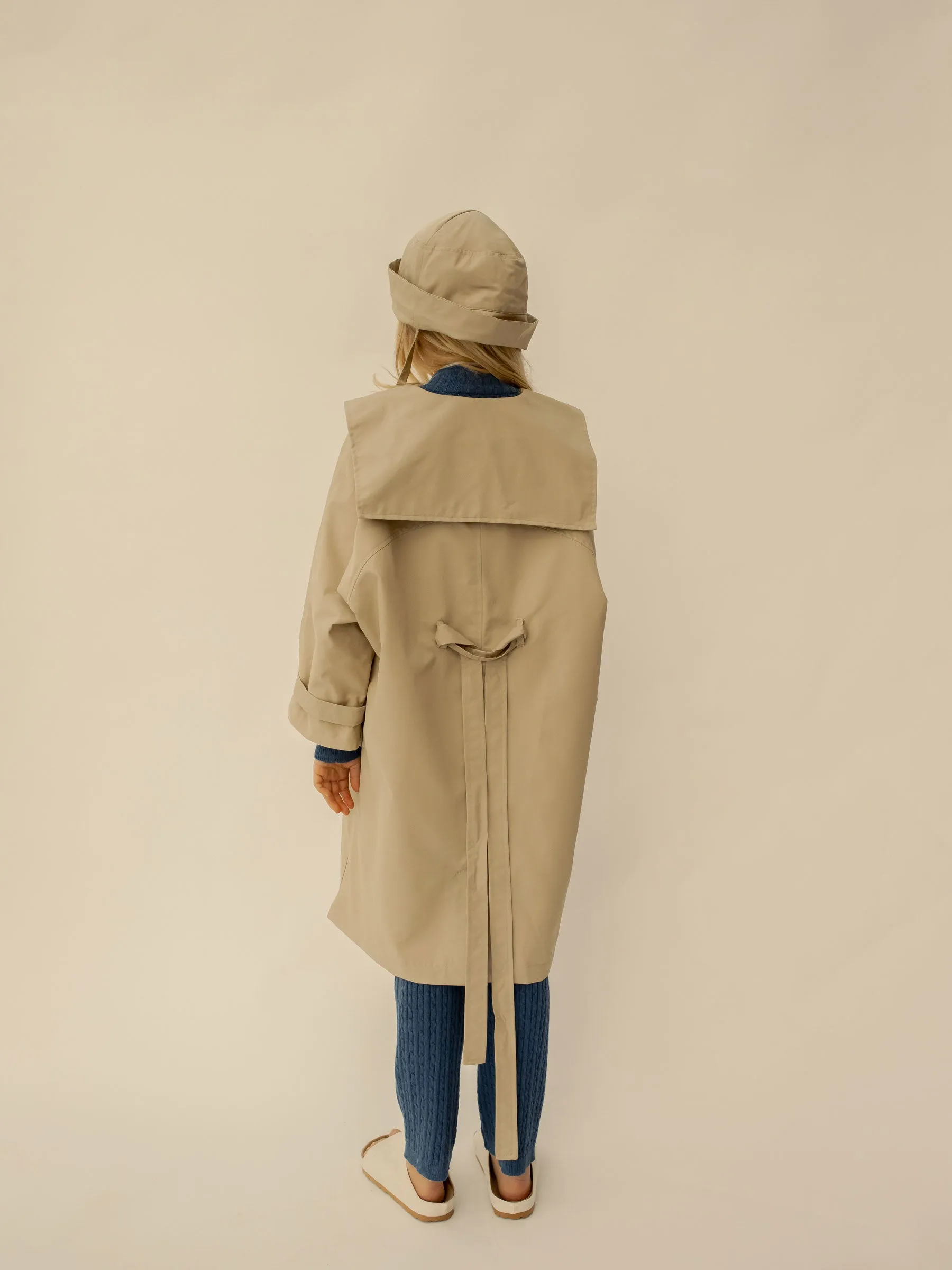 ARMAND RAINCOAT | TAUPE