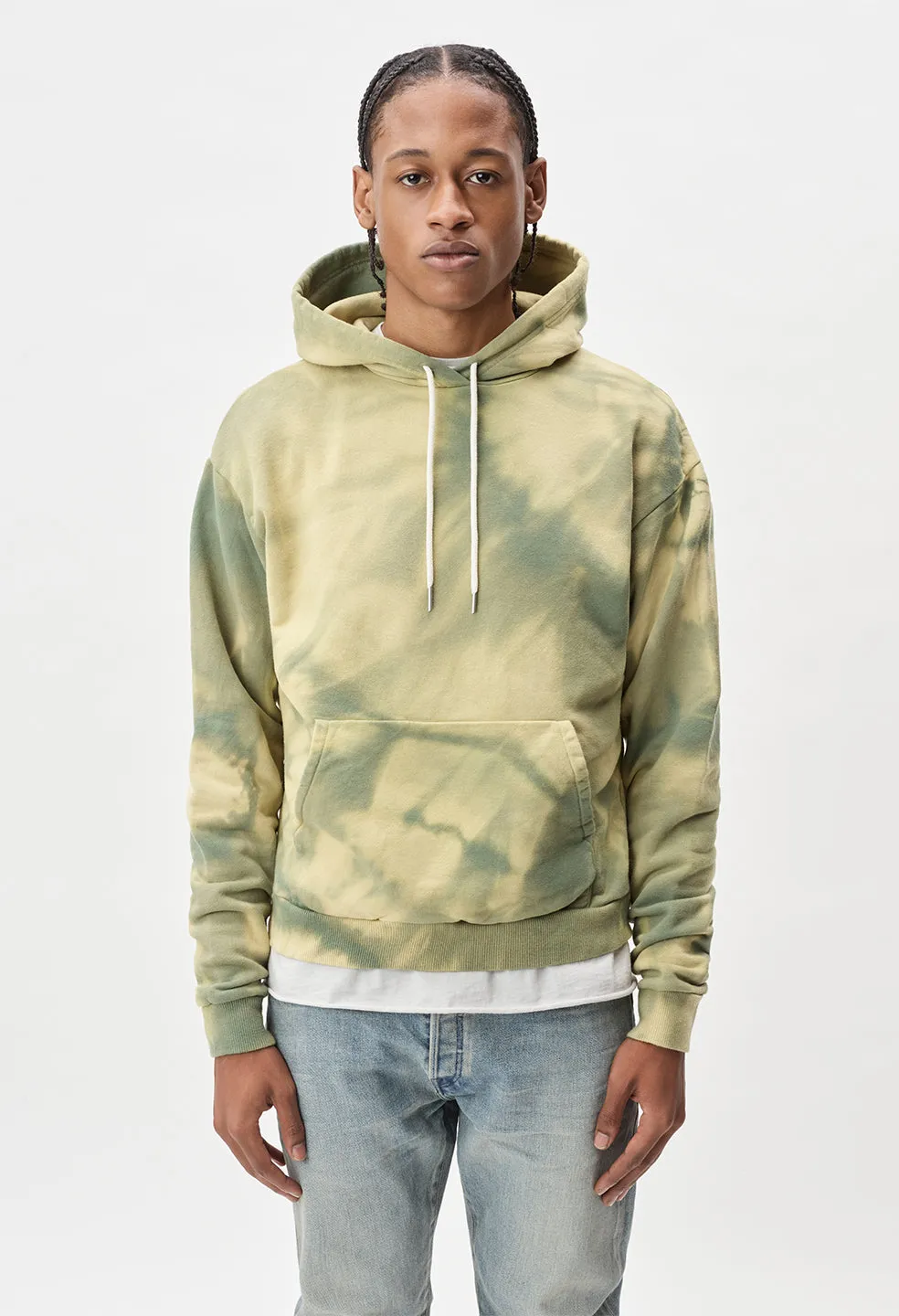 Beach Hoodie / Reflection Dye Muir