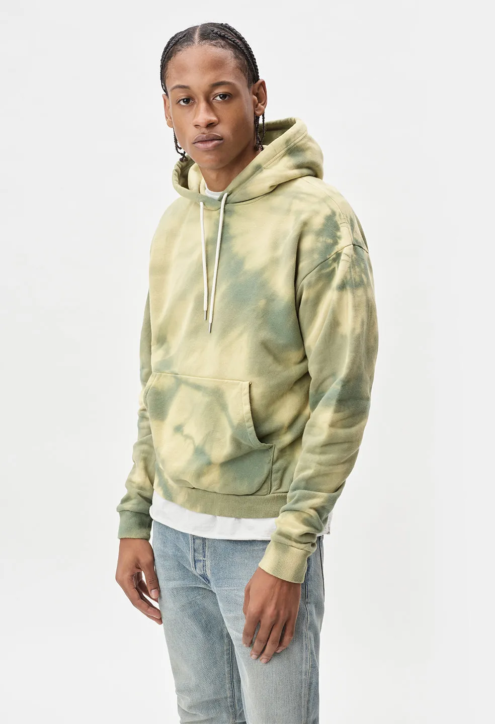 Beach Hoodie / Reflection Dye Muir