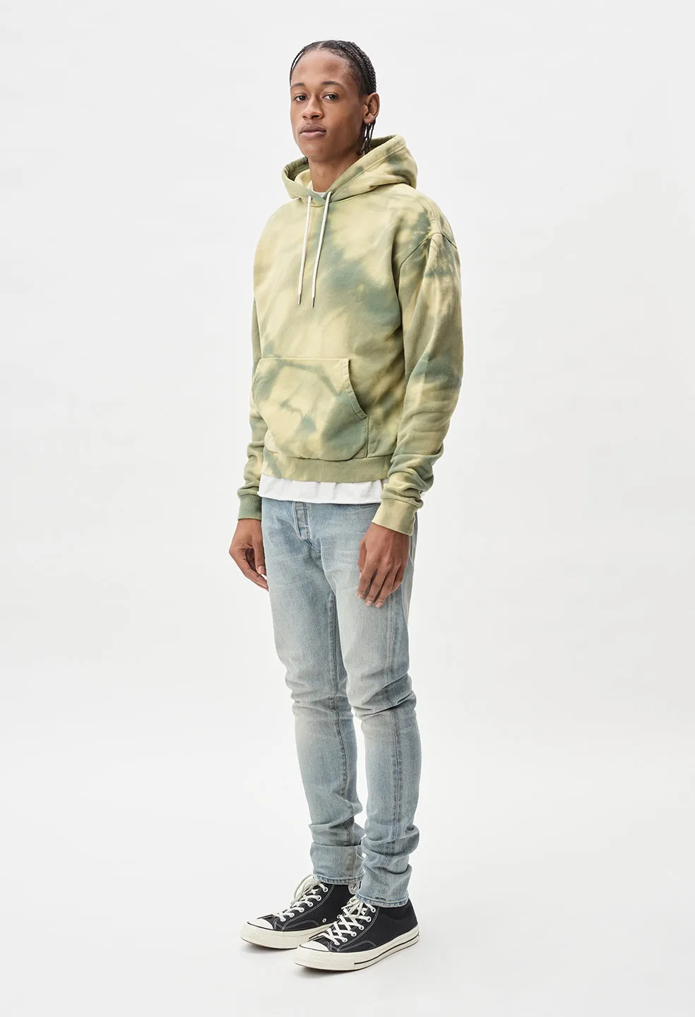 Beach Hoodie / Reflection Dye Muir