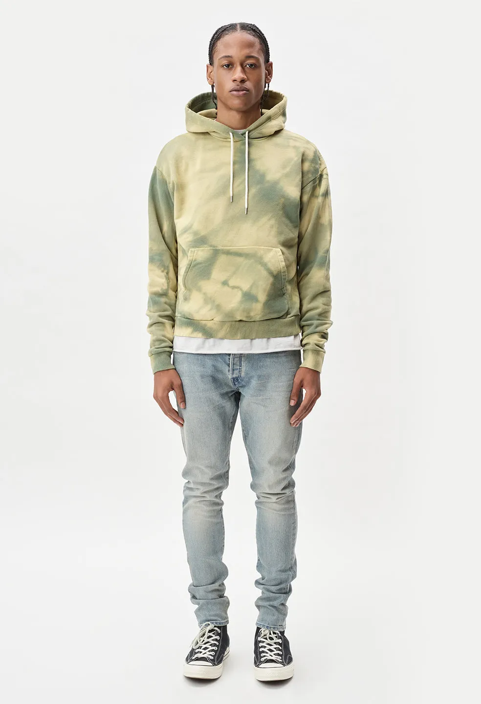 Beach Hoodie / Reflection Dye Muir