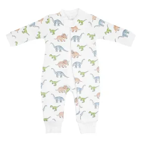 Big Dinos Zipper Footie |  Baby Boy