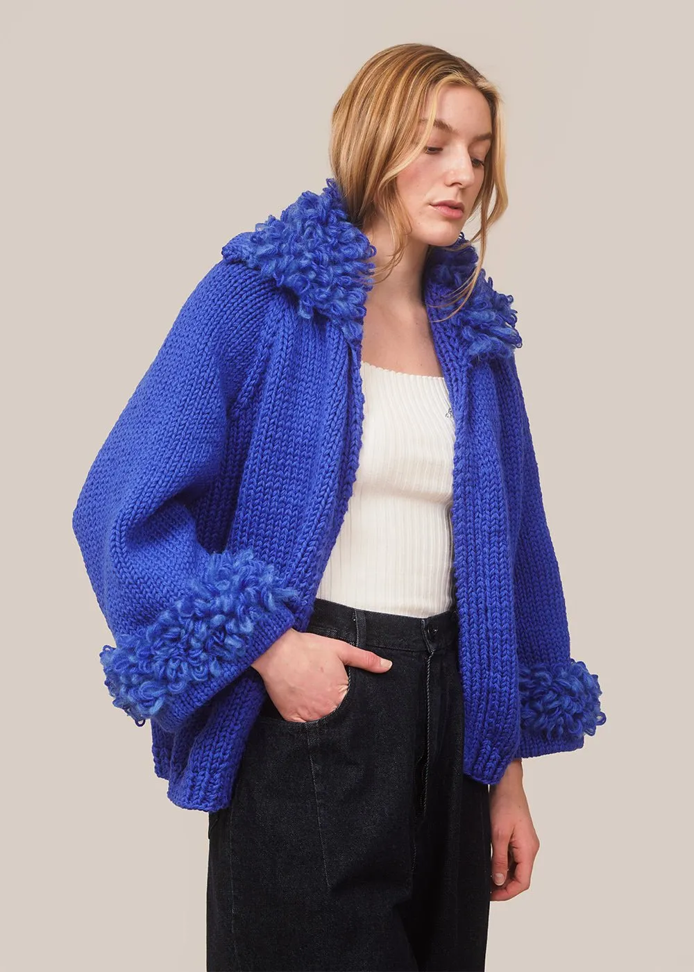 Blue Fleur Jacket