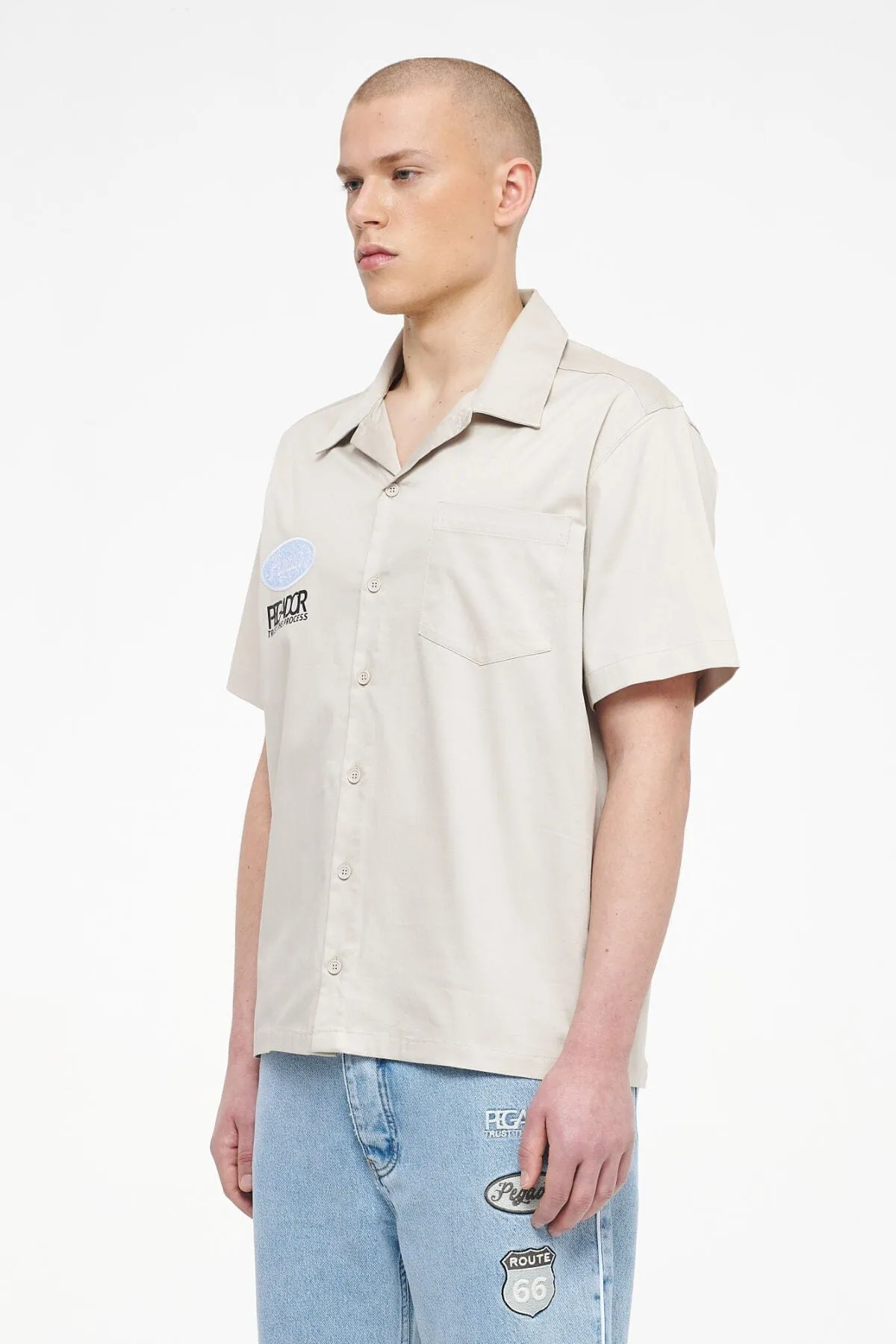 Briar Work Shirt Angels Cream