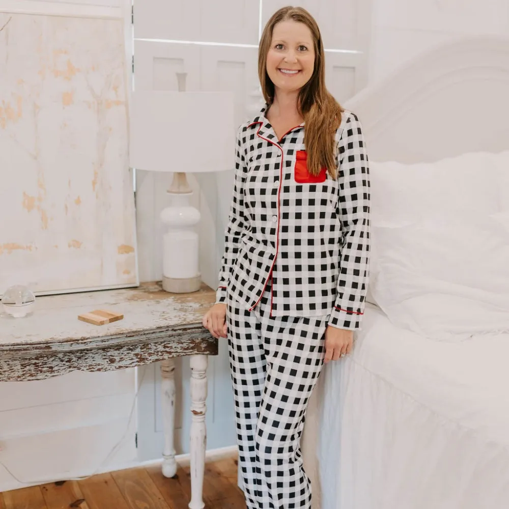 Buffalo Check - Button Down PJs