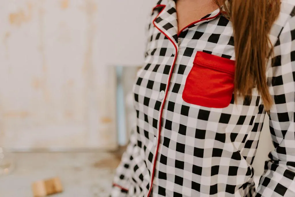 Buffalo Check - Button Down PJs