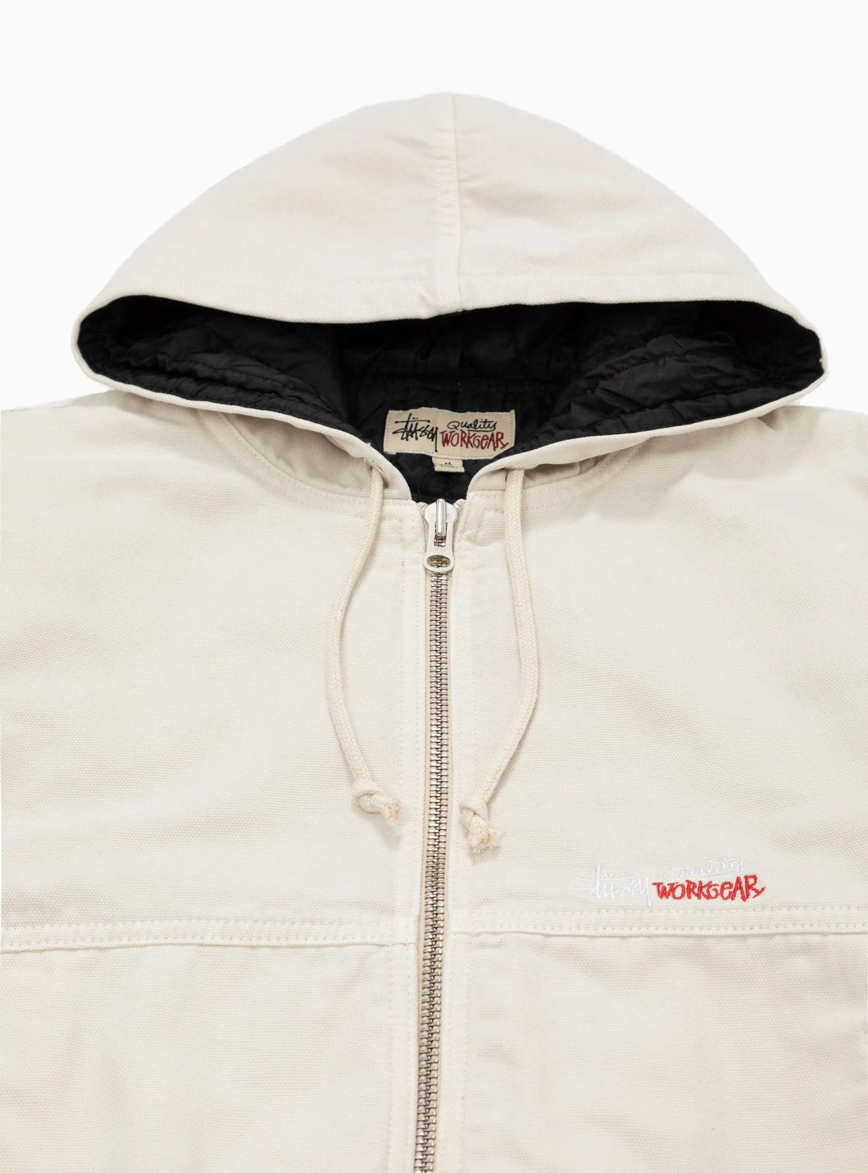 Canvas Insulated Work Jacket Bone