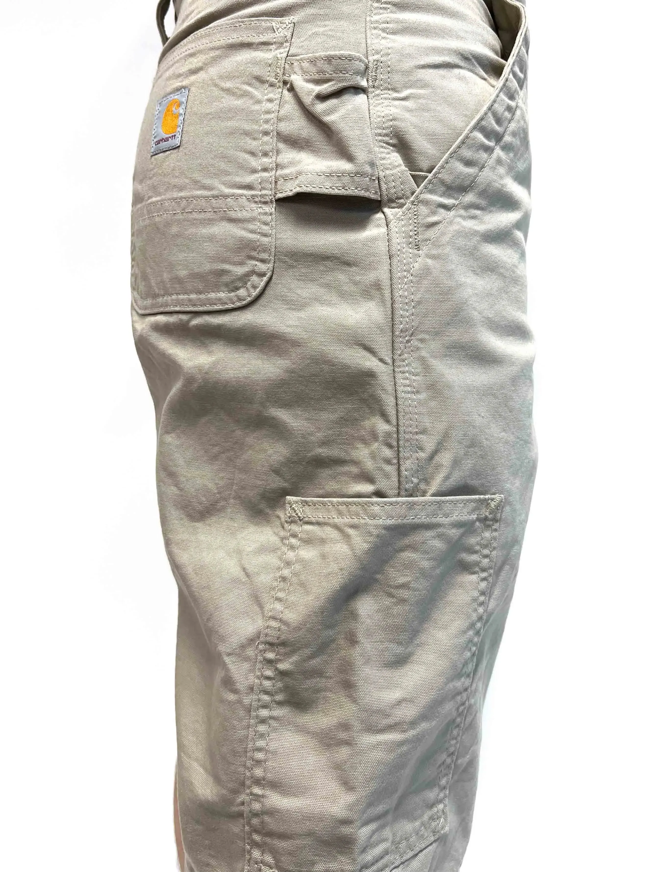 Carhartt Canvas Work Short 10-Inch Tan