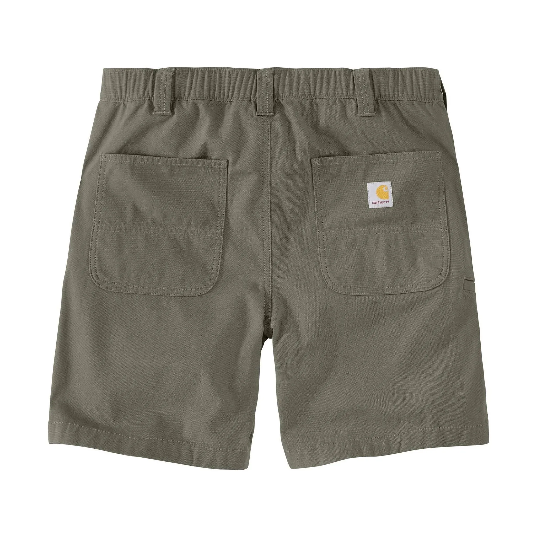 Carhartt Men's Rugged Flex Relaxed Fit Canvas Work Short - Dusty Olive