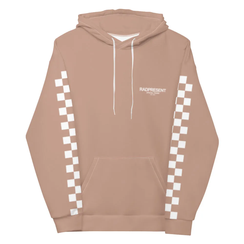 CHECKERED PULLOVER HOODIE