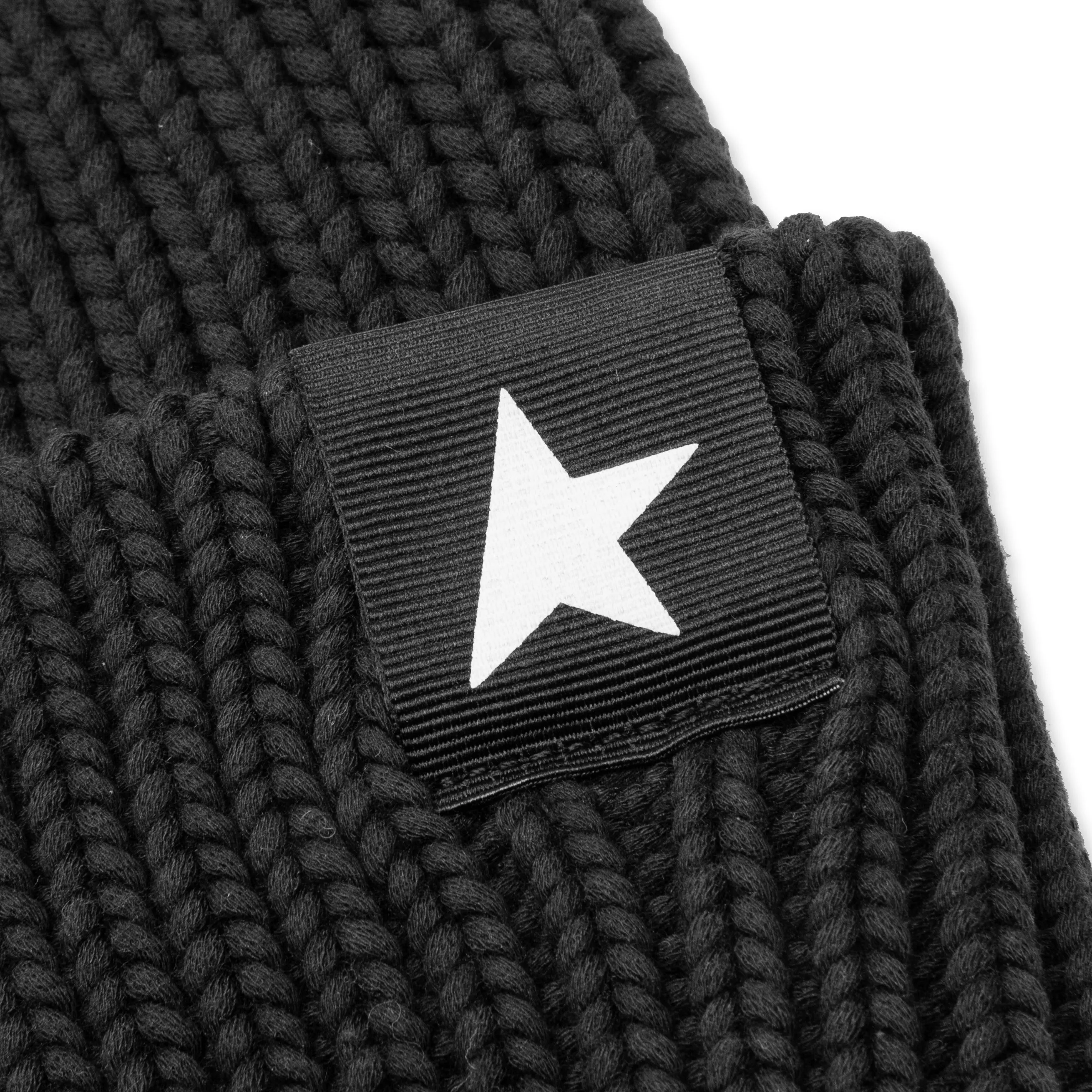 Damian Star Beanie - Black