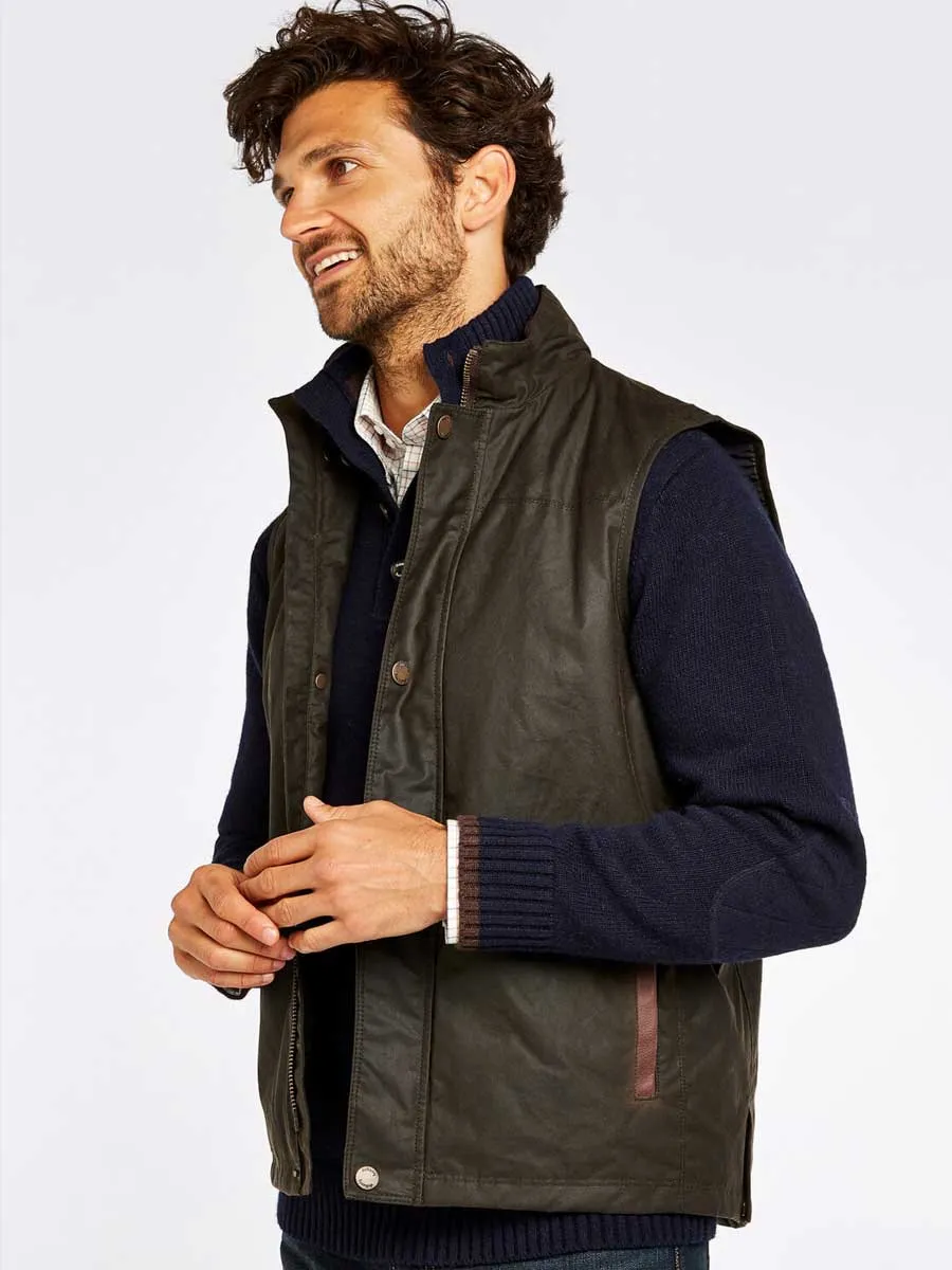 DUBARRY Mayfly Wax Gilet - Mens - Olive