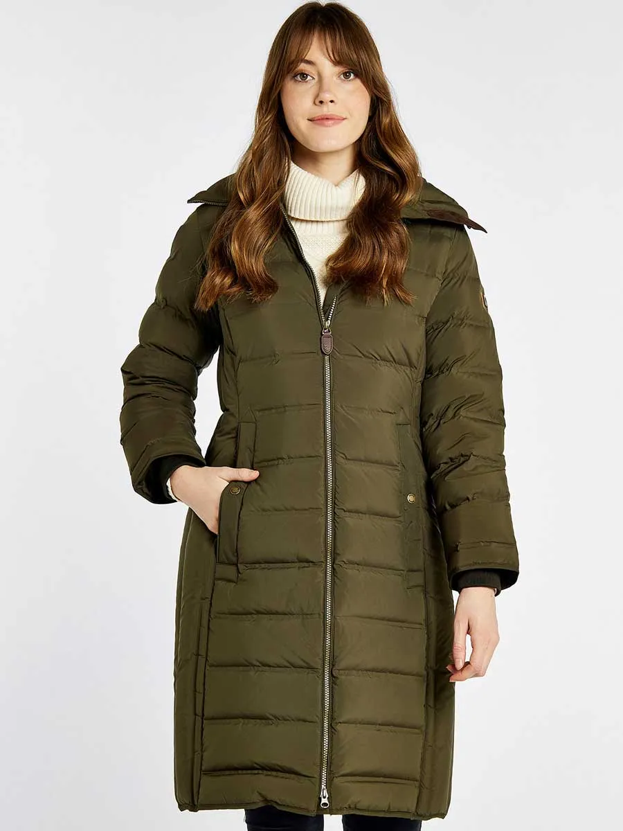 DUBARRY Meyers Women's Long Length Coat - Olive