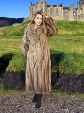 Fisher Sable Fur Coat Coats S 50 Long