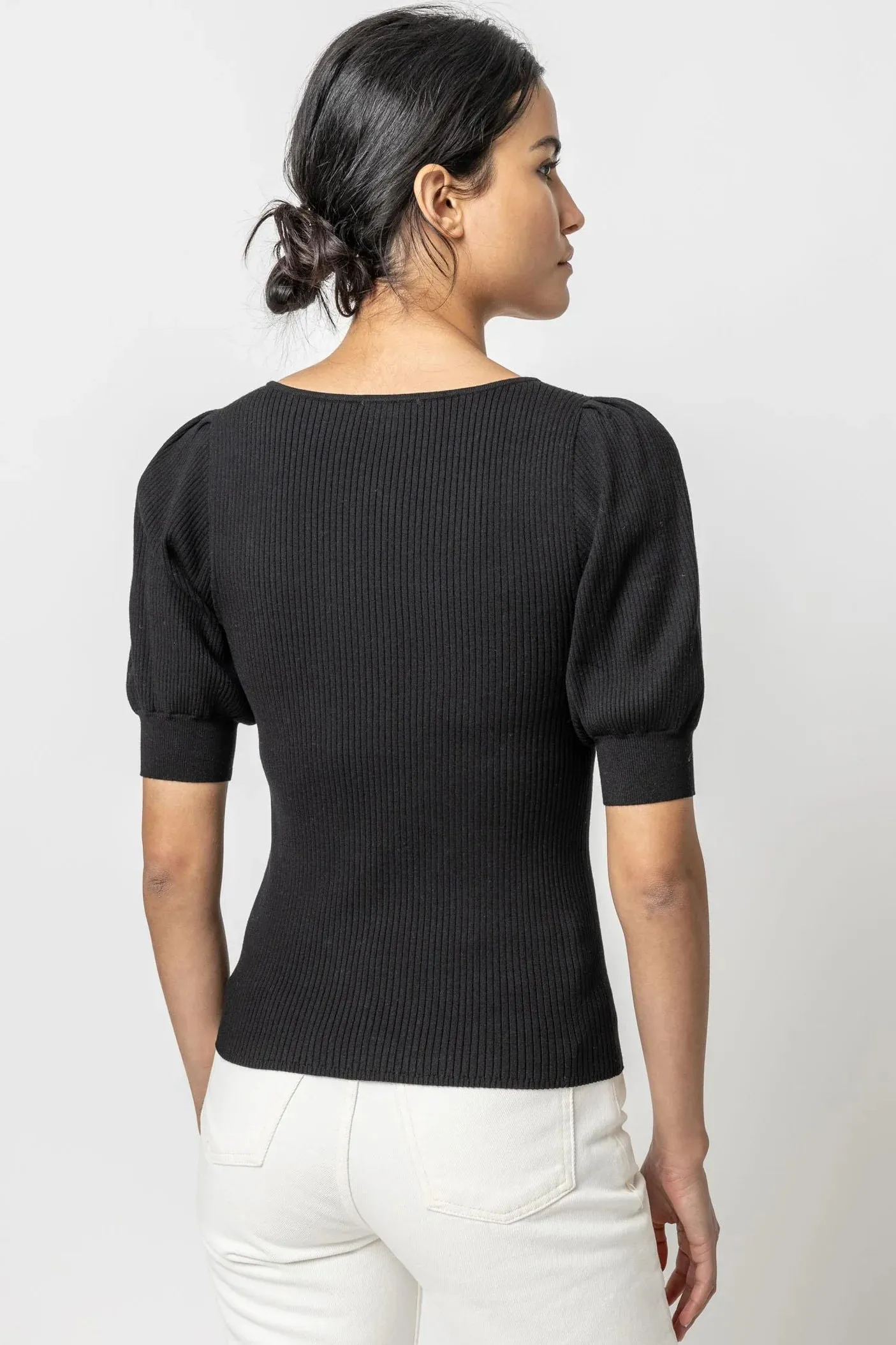 Full Sleeve Square Neck Sweater