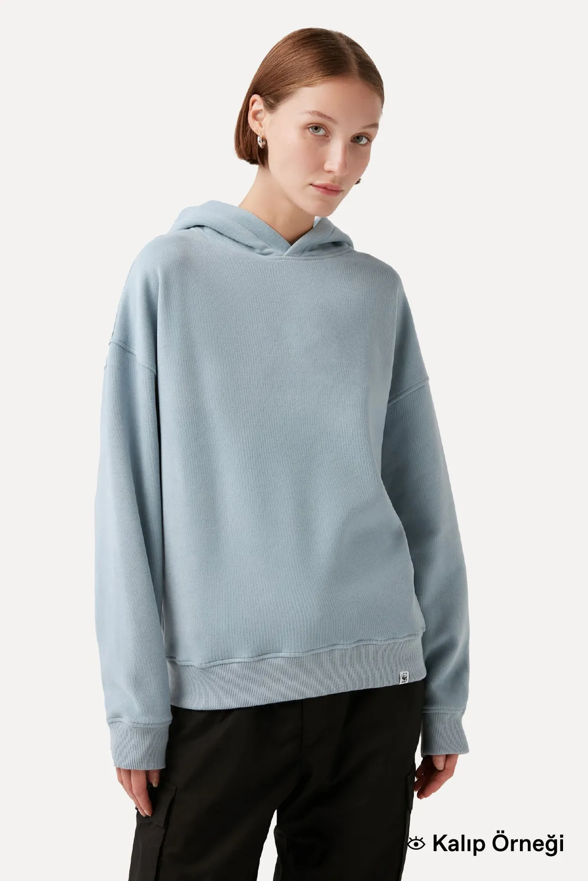 Geyik Super Soft Hoodie - Krem