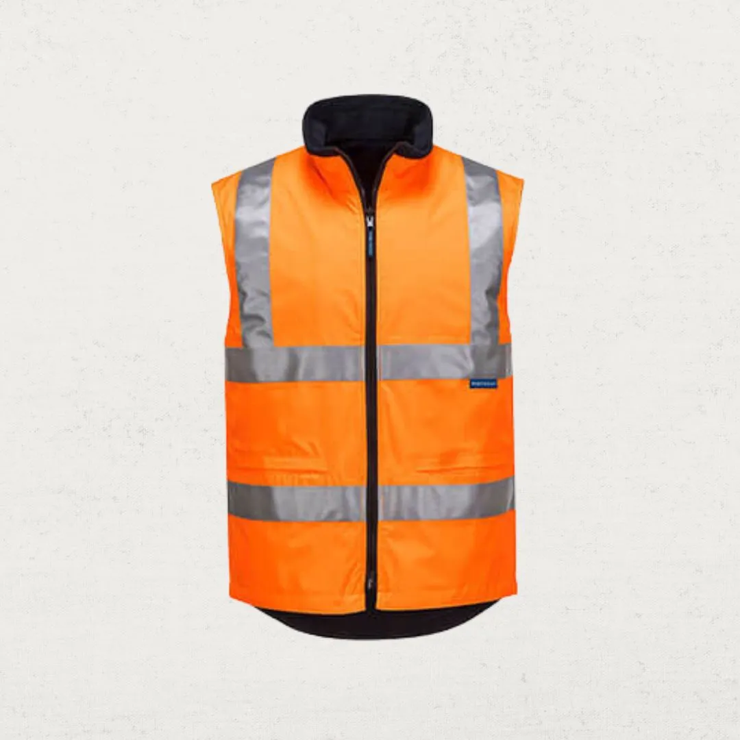 Hi Vis Fleece Lined Reversible Vest