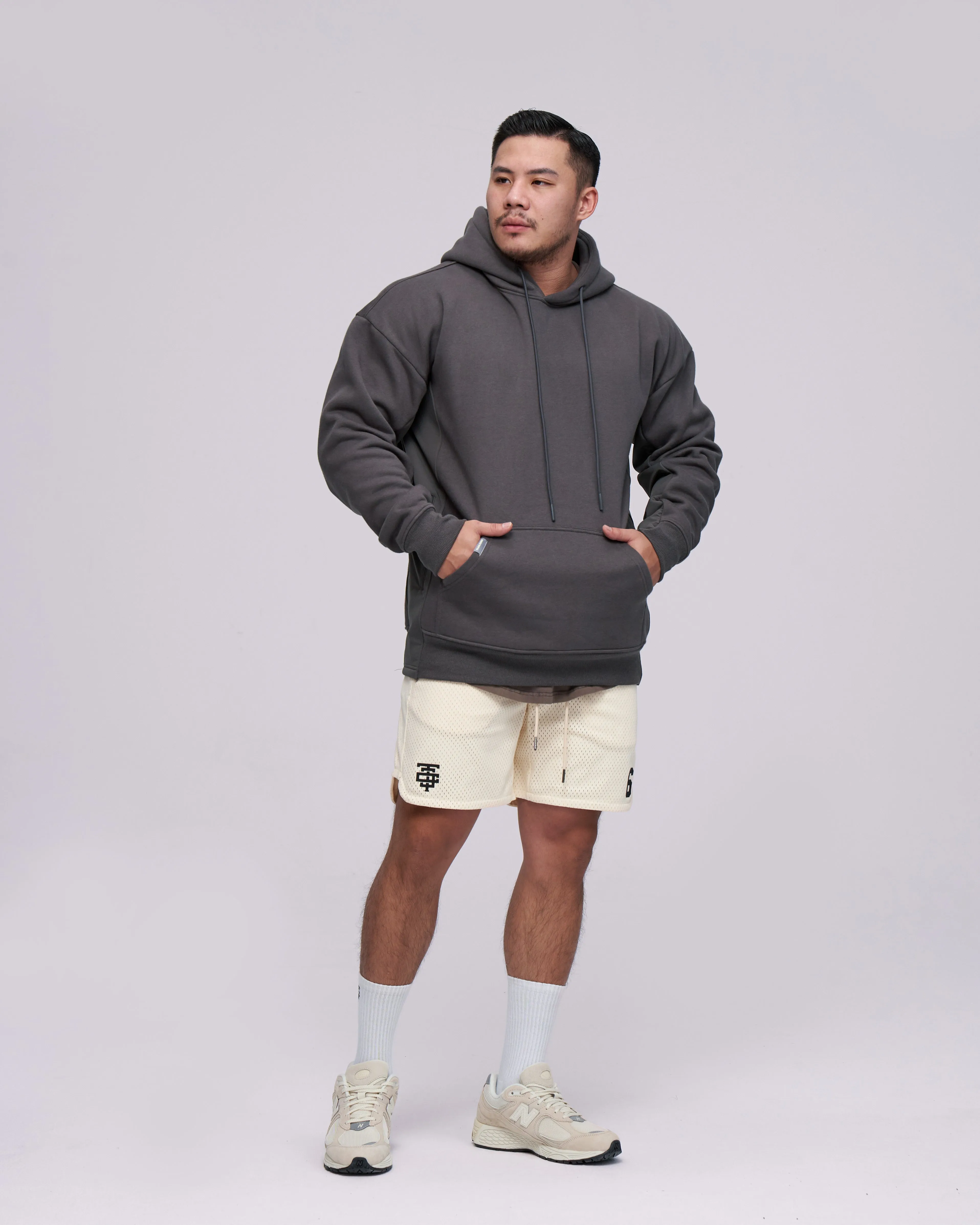 Hybrid Panelled Hoodie