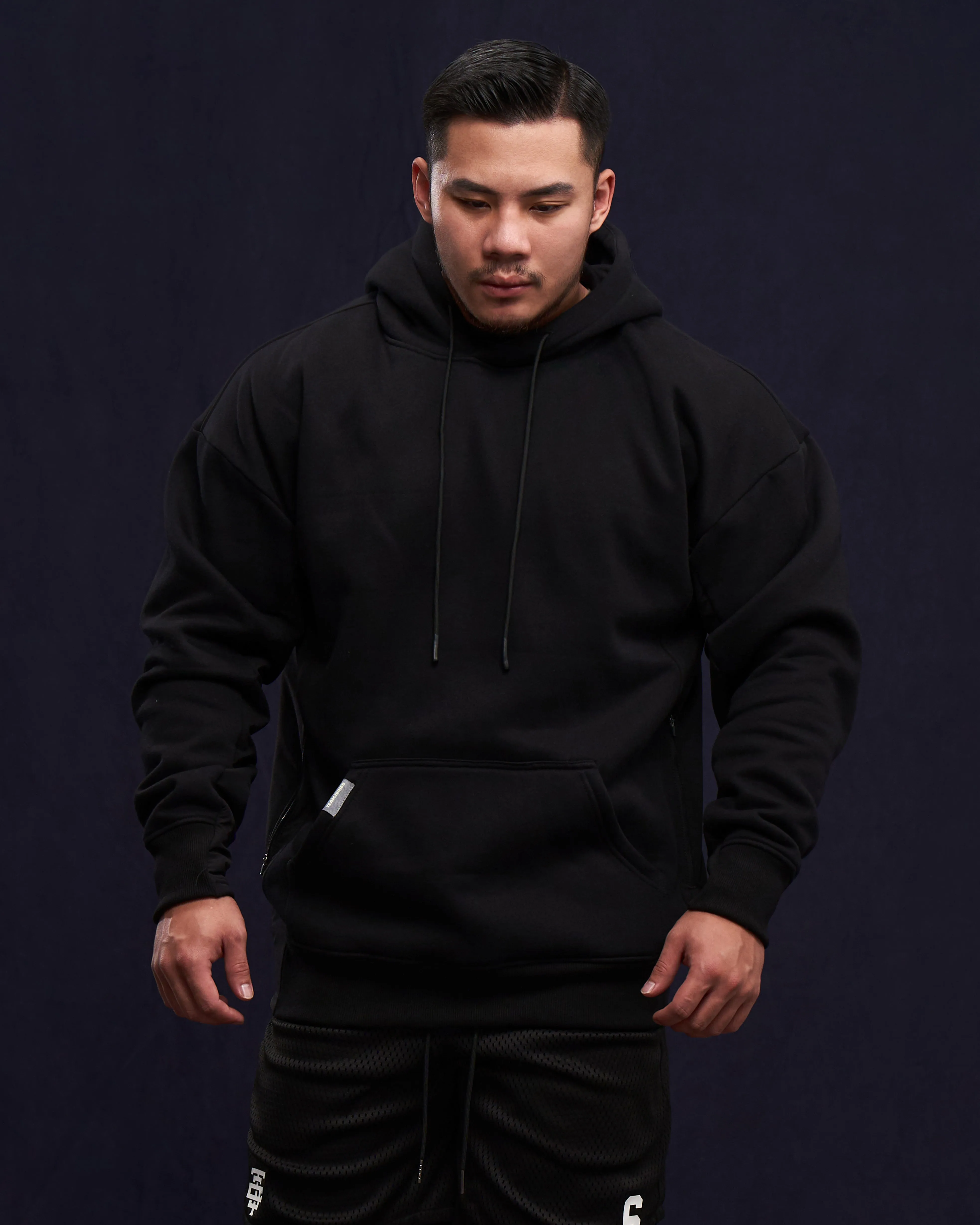 Hybrid Panelled Hoodie