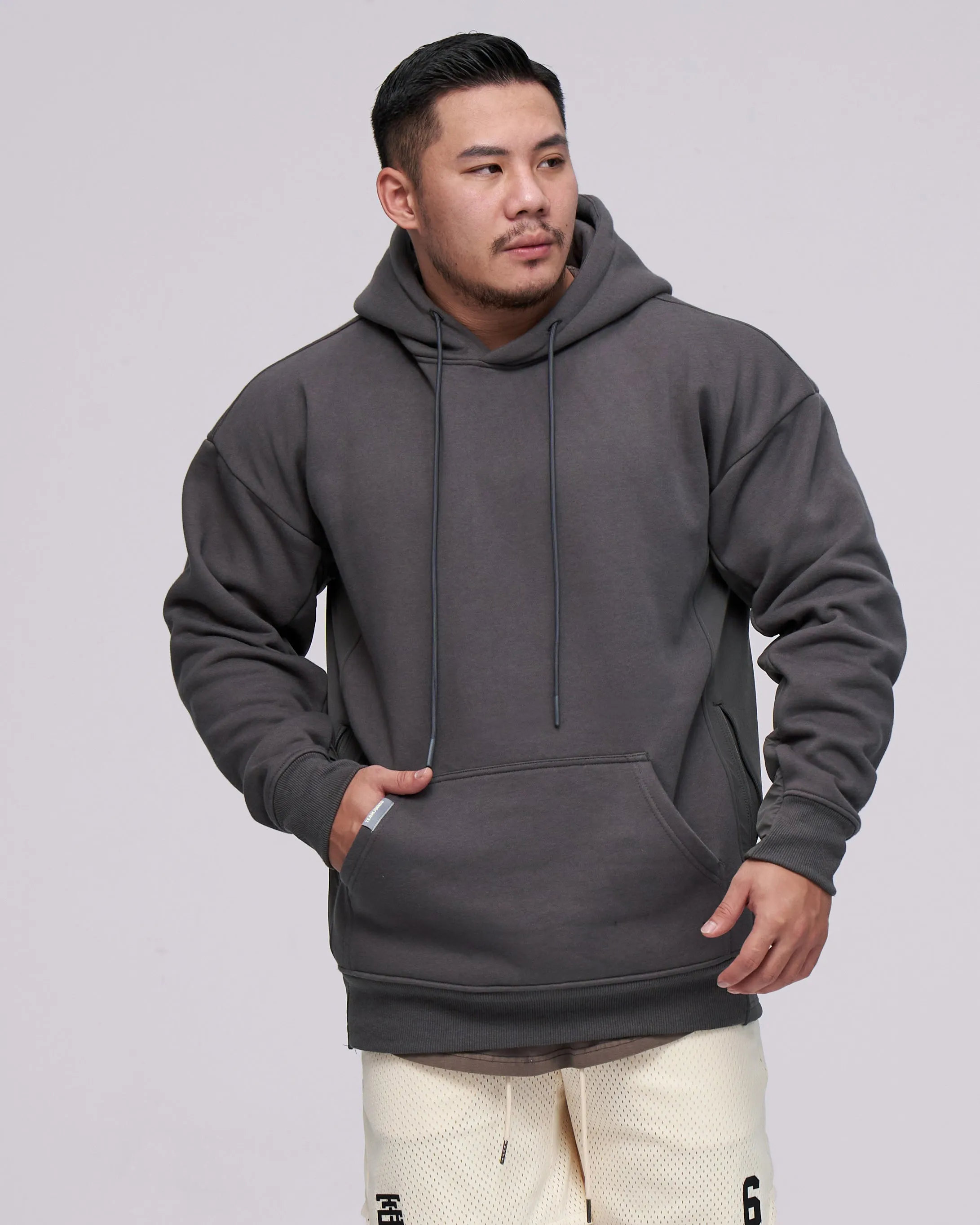 Hybrid Panelled Hoodie