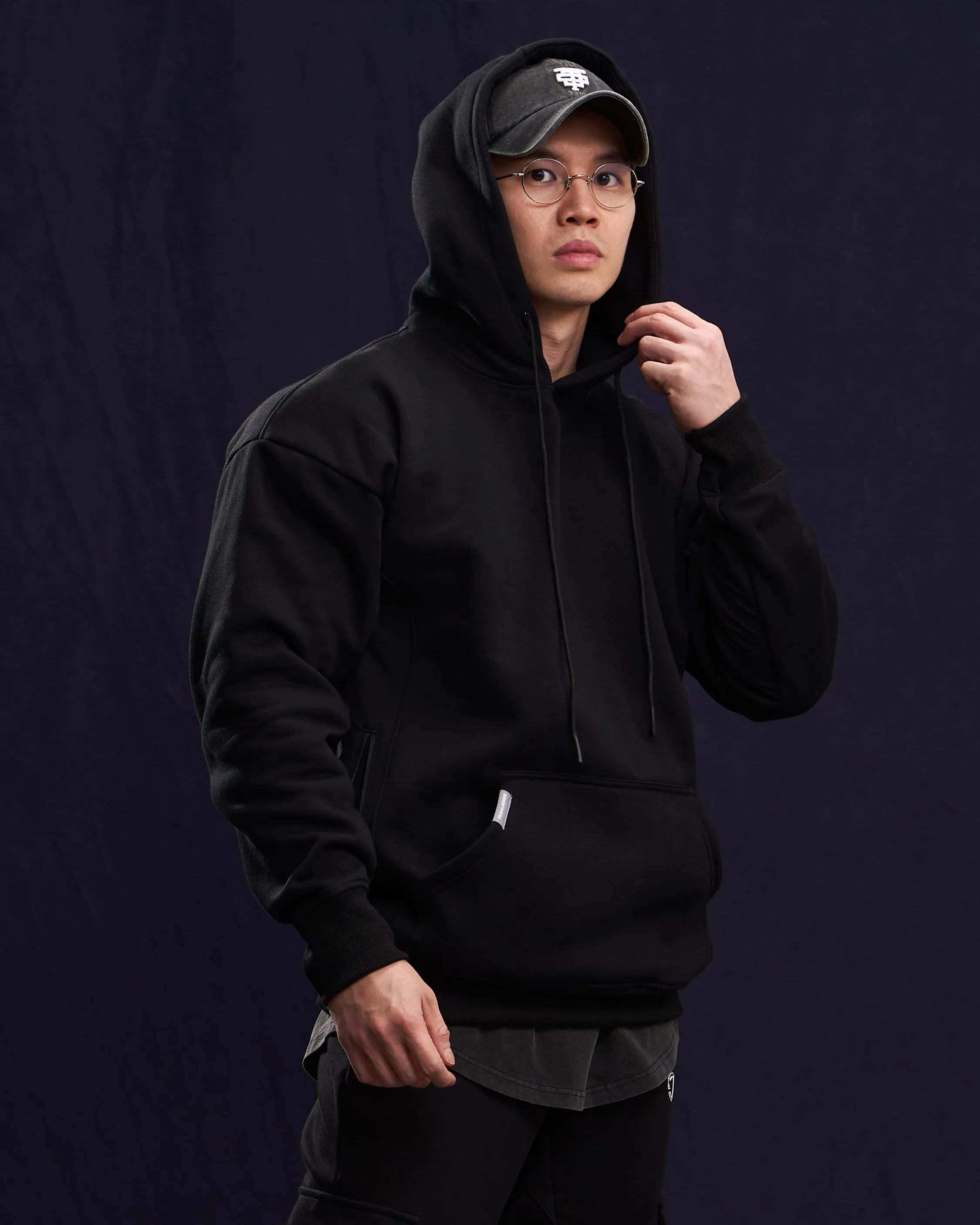 Hybrid Panelled Hoodie