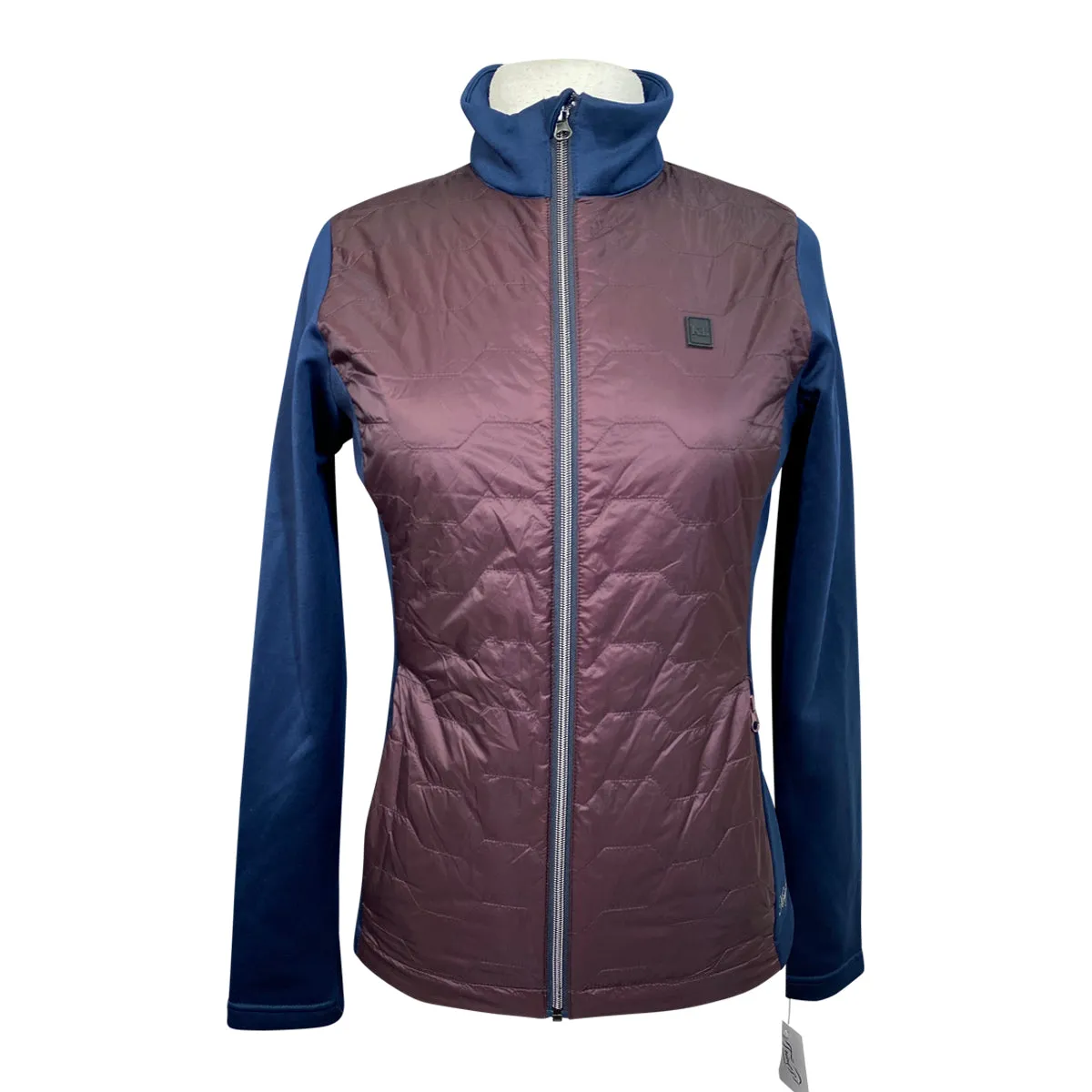 Kingsland 'Skyla' Softshell Jacket in Burgundy/Navy - Women's Medium