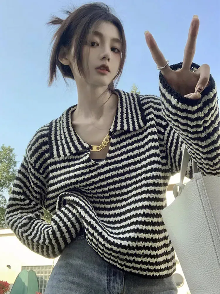 Knit Striped Longsleeve