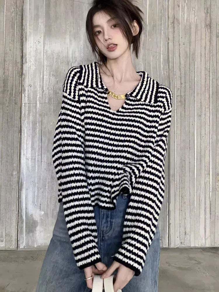 Knit Striped Longsleeve