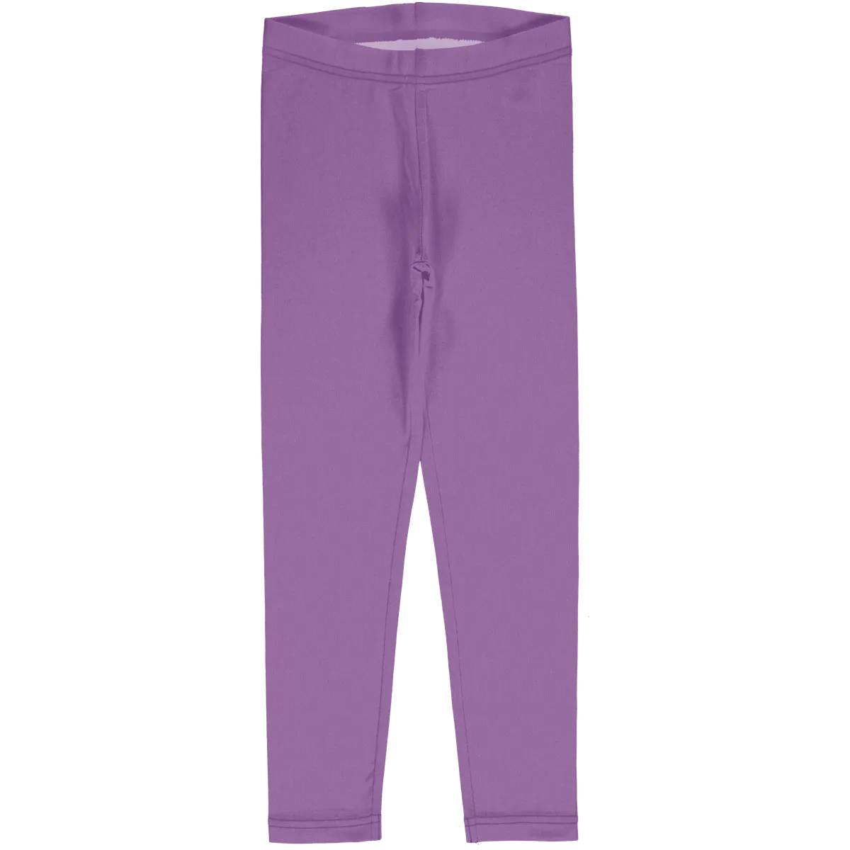 Maxomorra Purple Organic Cotton Solid Leggings