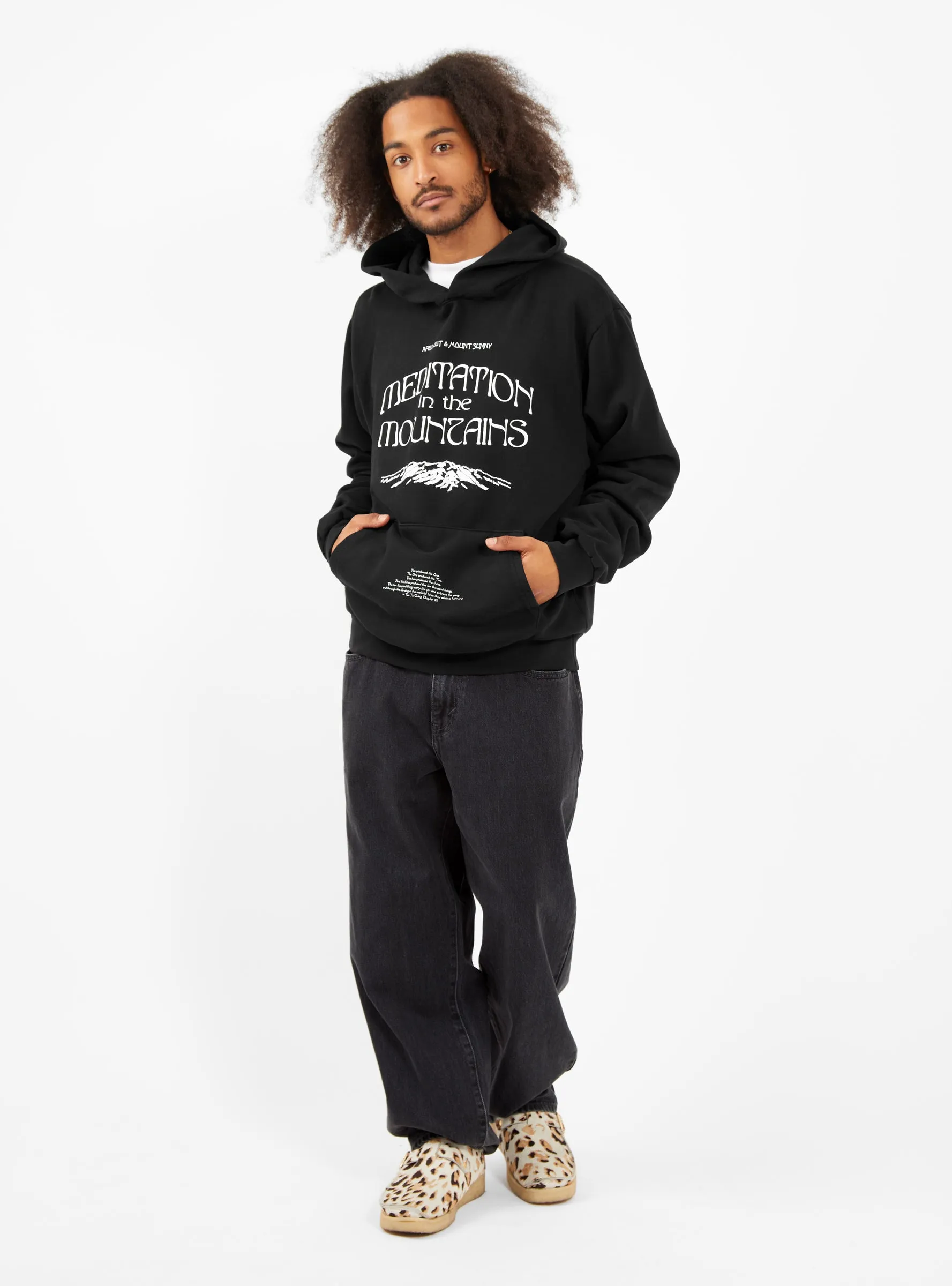 Meditation Hoodie Black