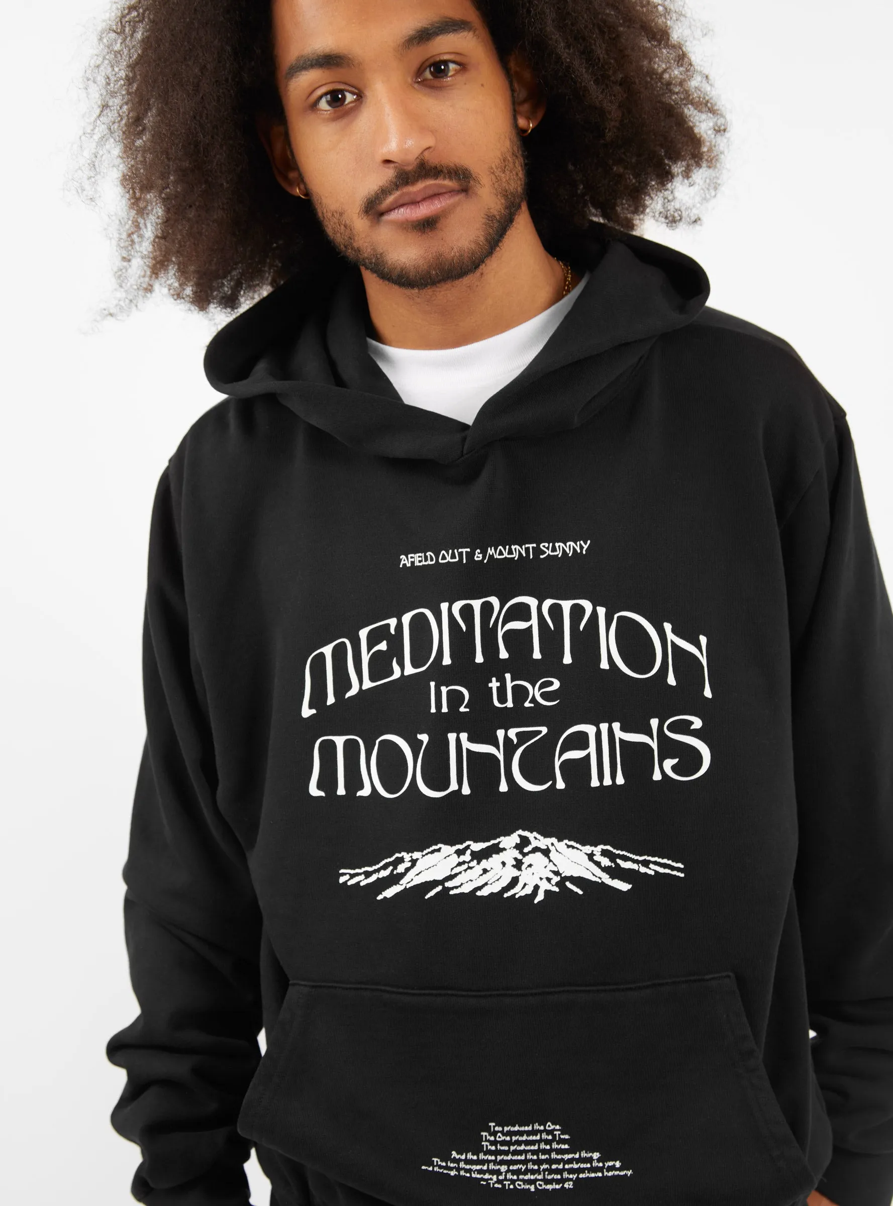 Meditation Hoodie Black