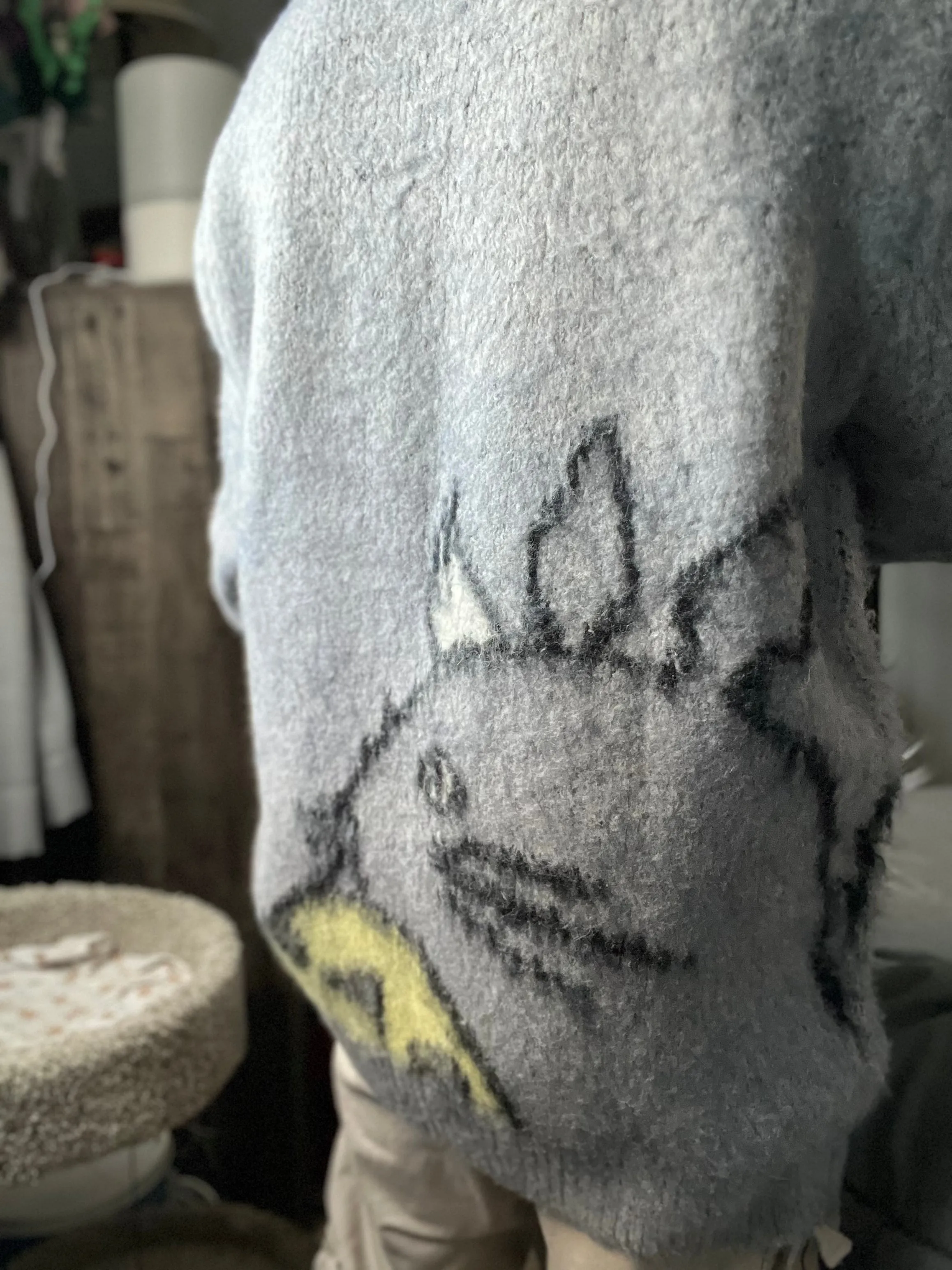 MY NEIGHBOR TOTORO MOHAIR SWEATER