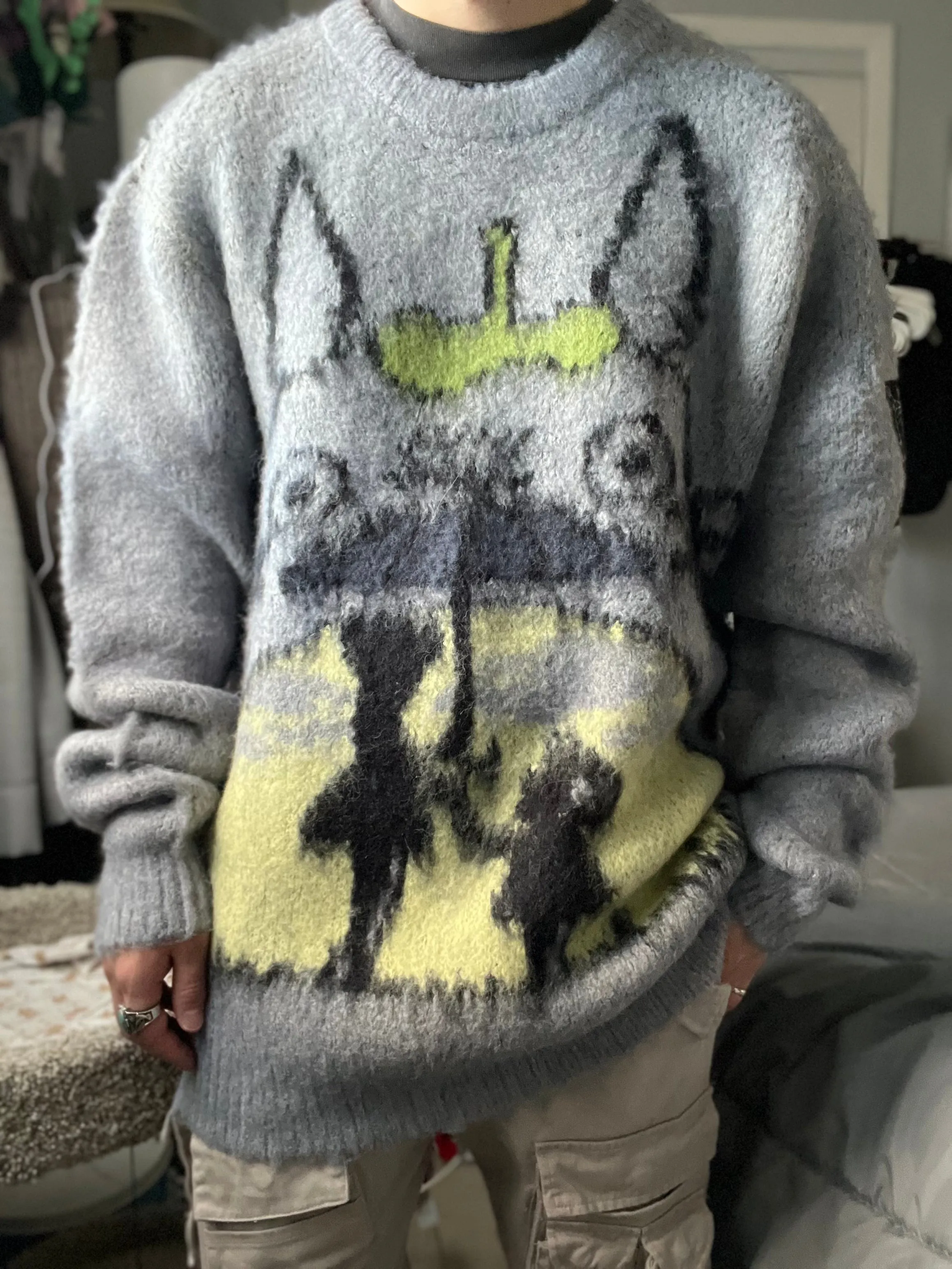 MY NEIGHBOR TOTORO MOHAIR SWEATER