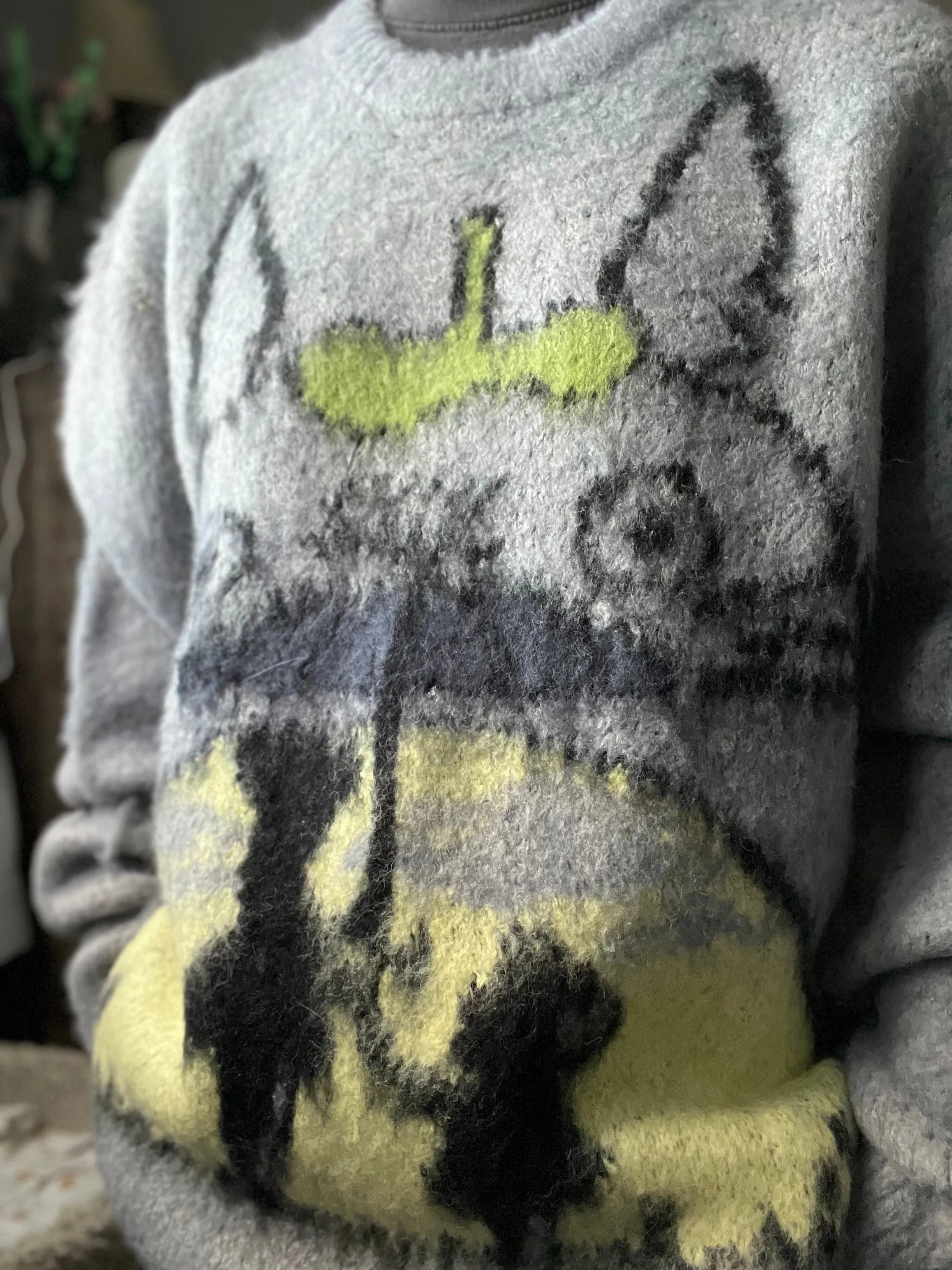 MY NEIGHBOR TOTORO MOHAIR SWEATER