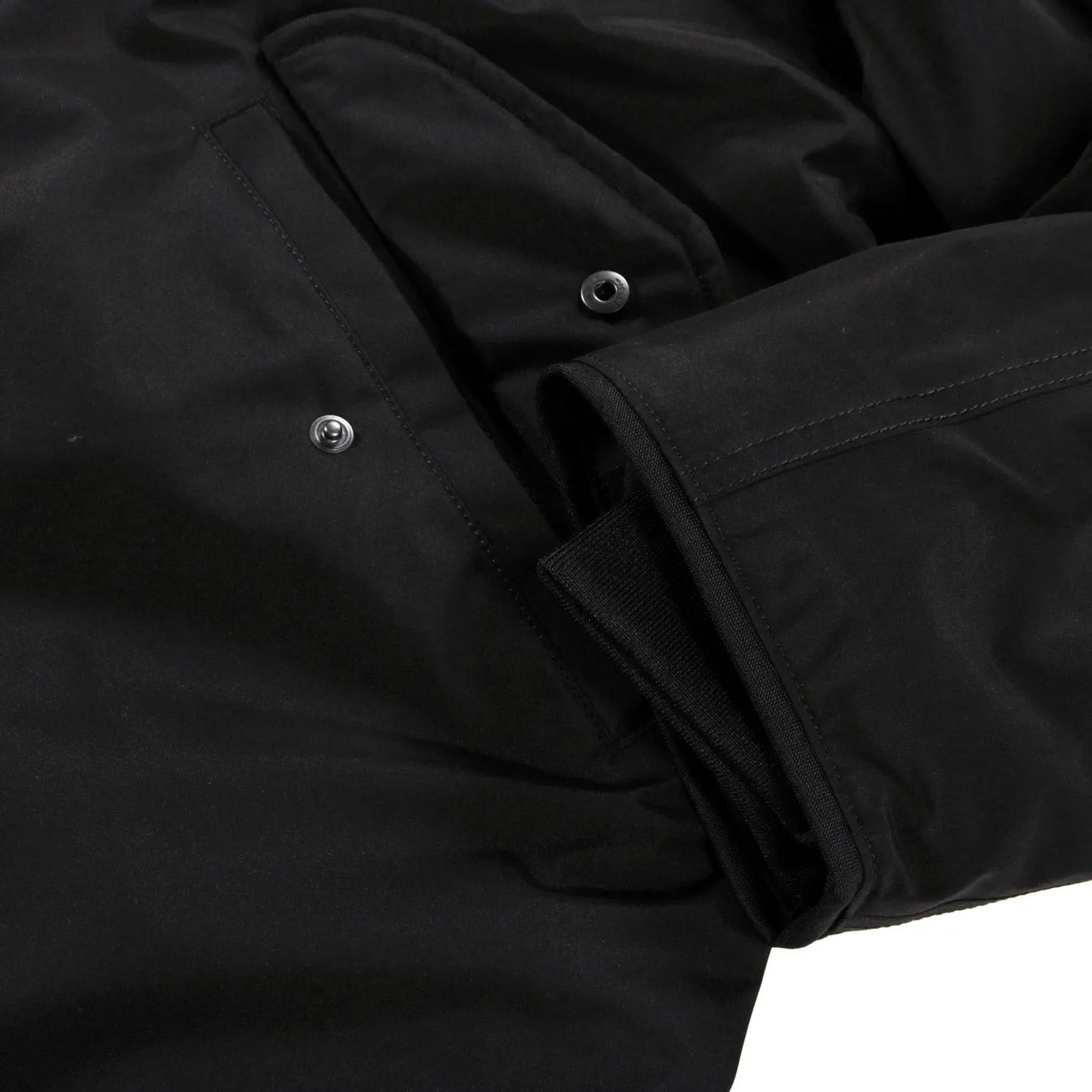 NANAMICA GORE-TEX DOWN LONG PARKA BLACK