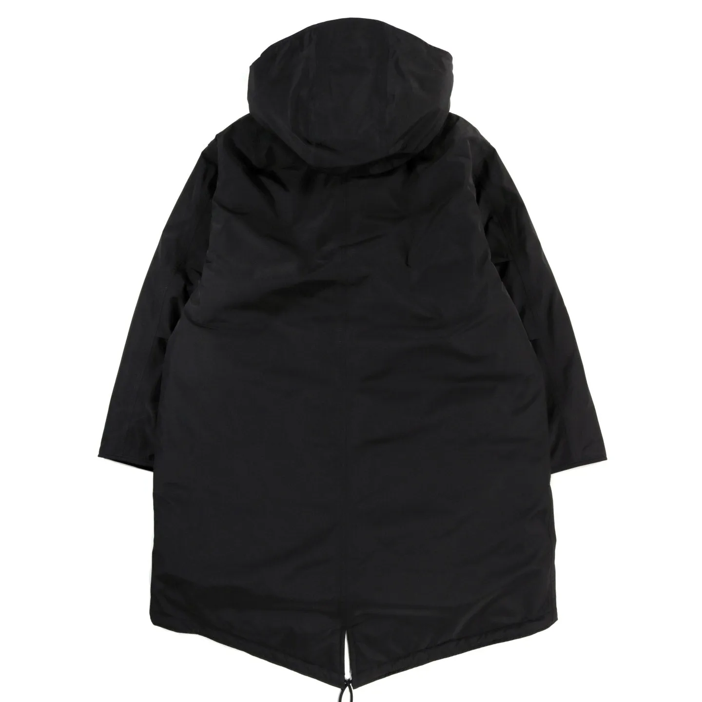 NANAMICA GORE-TEX DOWN LONG PARKA BLACK