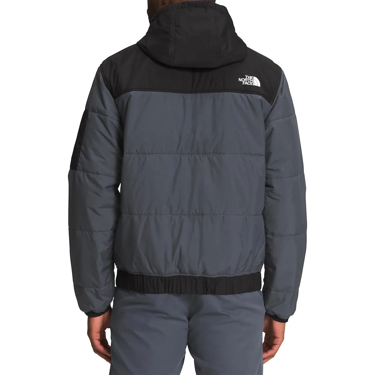 North Face Men's Highrail Bomber Jacket Grey