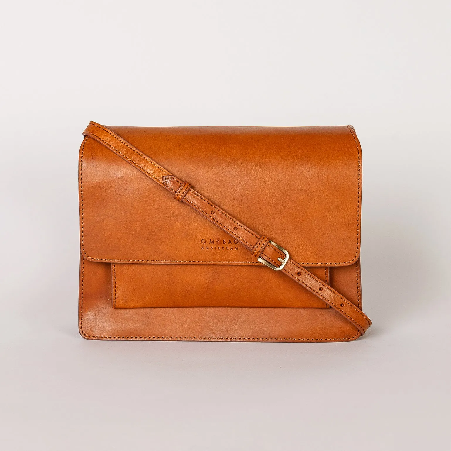 O My Bag HARPER handvska i lder - Cognac