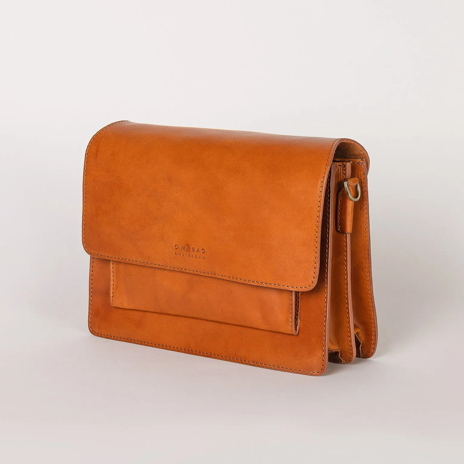 O My Bag HARPER handvska i lder - Cognac