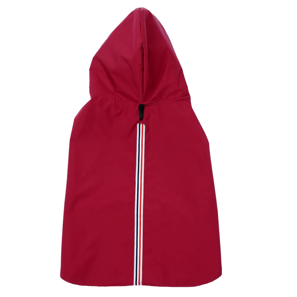 Petsnugs 100% Waterproof Raincoat for Dogs and Cats (Maroon)