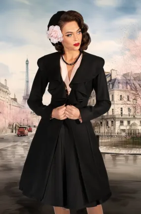 Poodles In Paris Coat (Black)